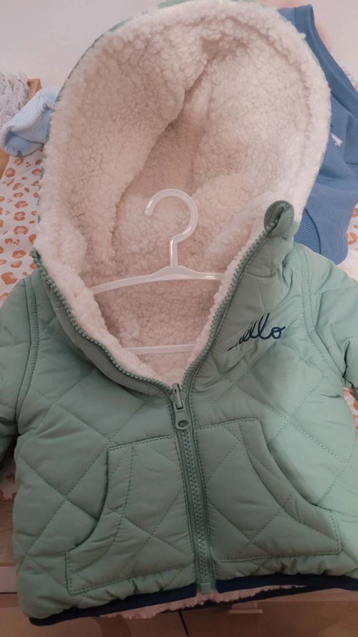 Manteau vert d'eau - photo numéro 2