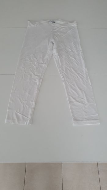 Leggging court blanc en s