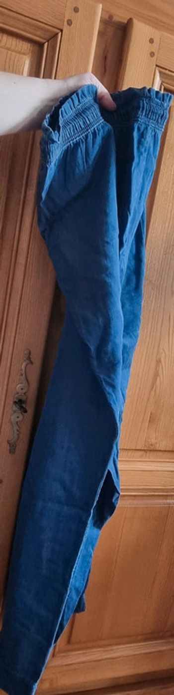 Pantalon toile bleu jean 2xl neuf