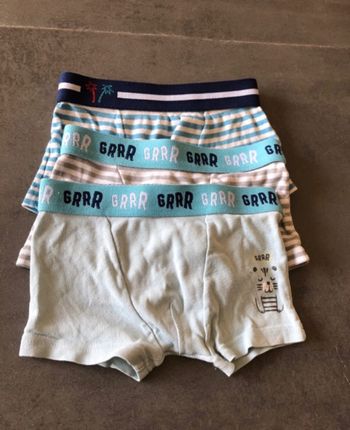 Lot de caleçons 3/4 ans