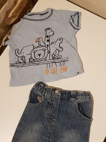 Ensemble bébé taille 6 mois