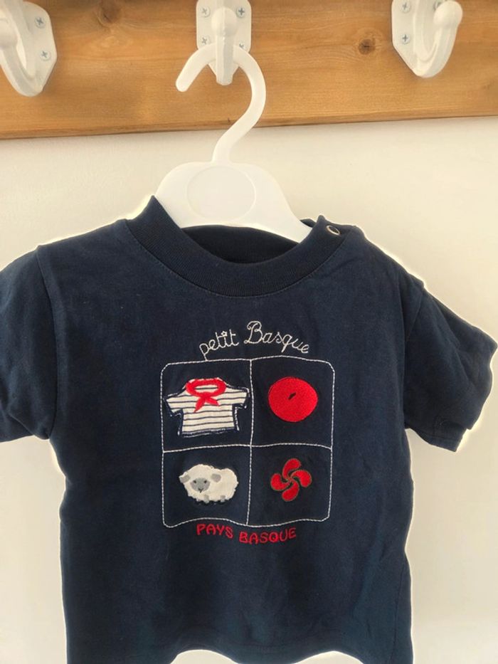 Tee-shirt 12m pays basque - photo numéro 2