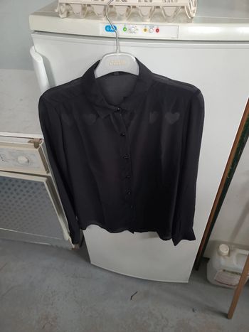 Chemise noir femme