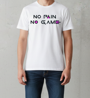 🎮 T-shirt “NO PAIN NO GAME”