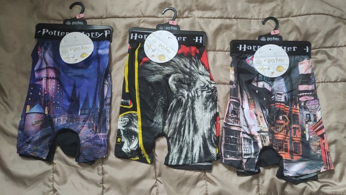 Lot 3 boxers homme taille L Harry Potter