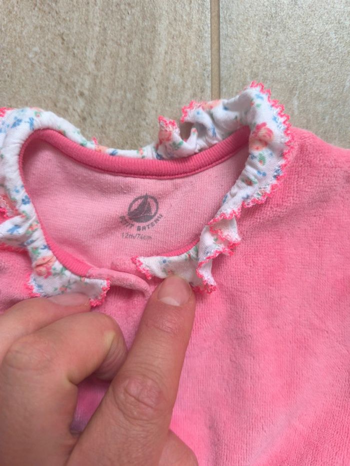Pyjama coton Petit Bateau 12 mois - photo numéro 3