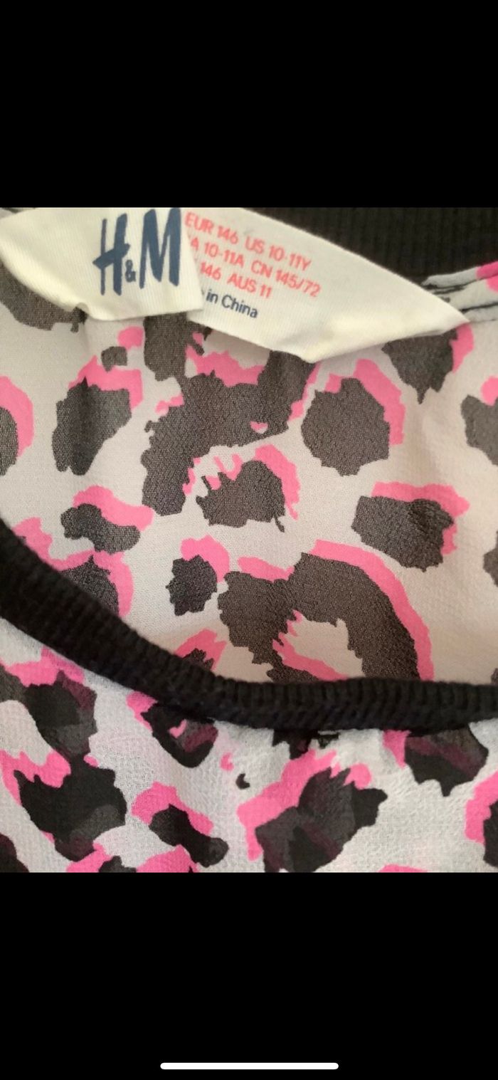 Blouse H&M 10/11 ans ( 140/146 cm) - photo numéro 3