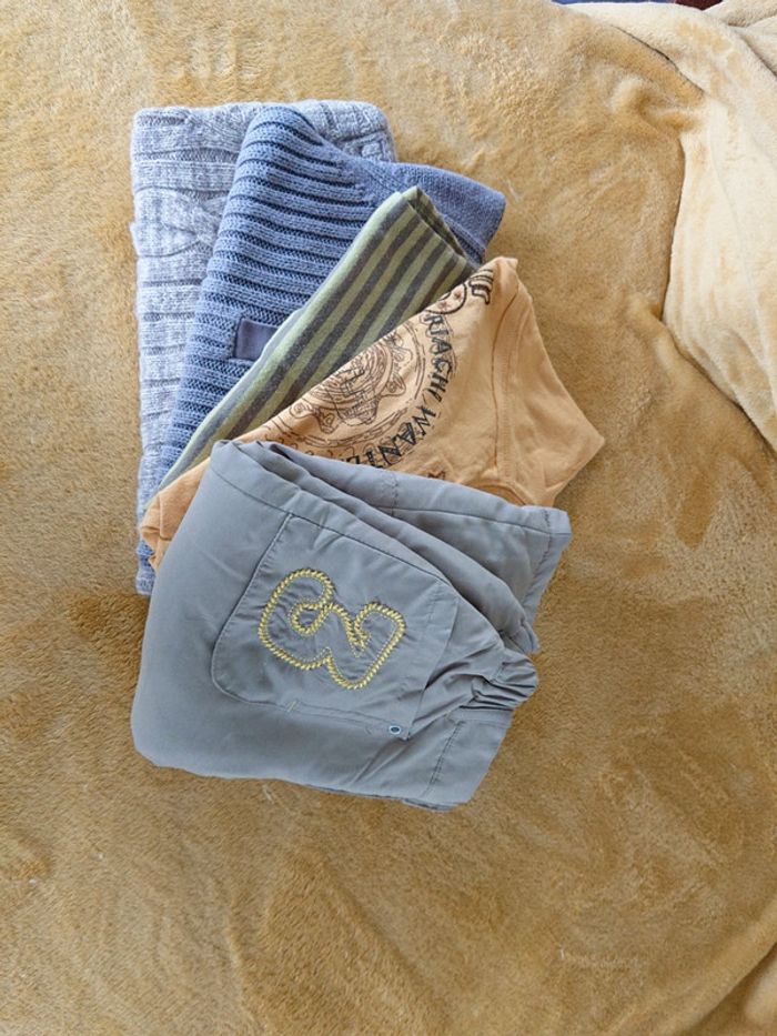 Lot de vêtements 5 pièces 12 mois