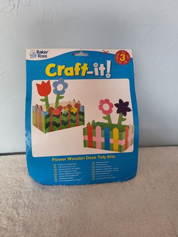 Pot à crayon en bois Baker ROSS - neuf - activité manuelle enfants