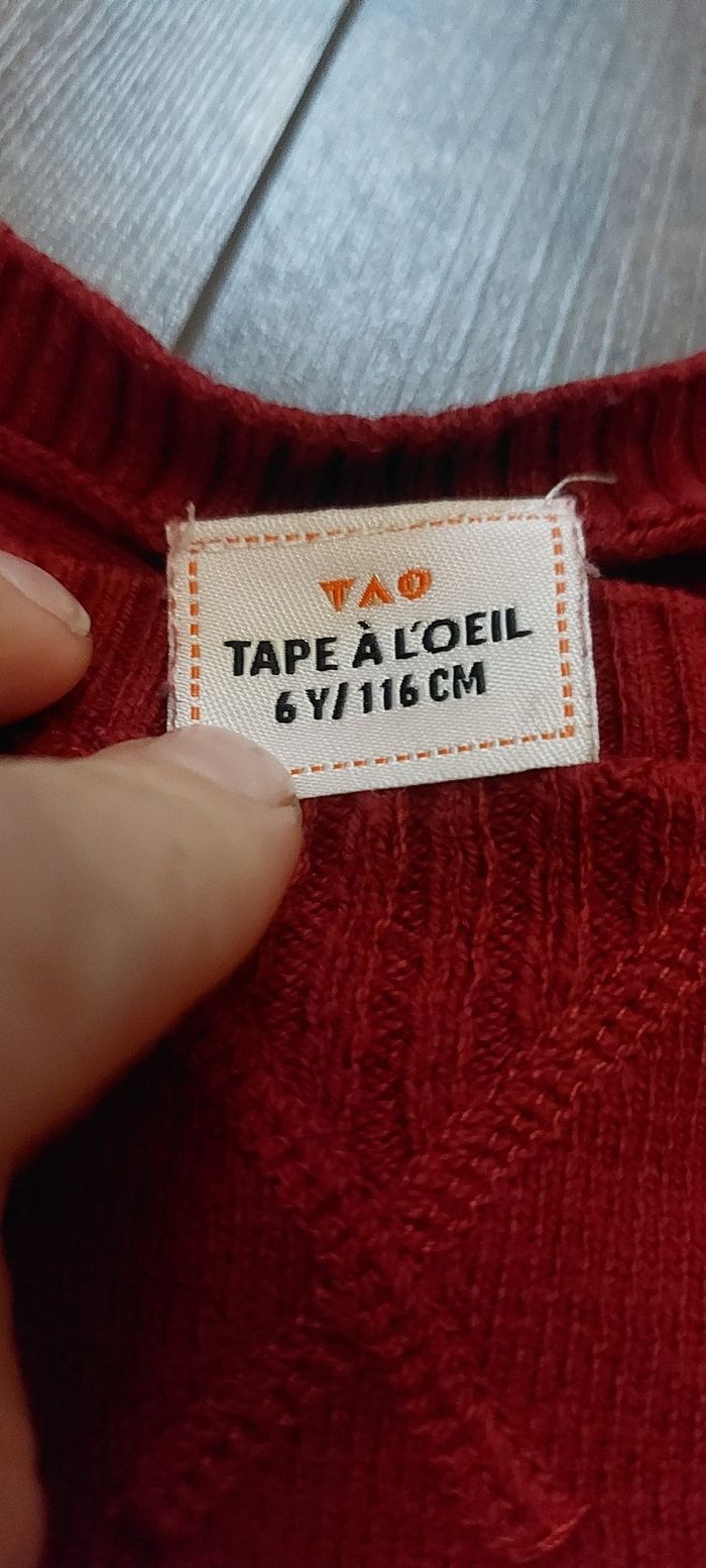 Pull tao 6 ans - photo numéro 2