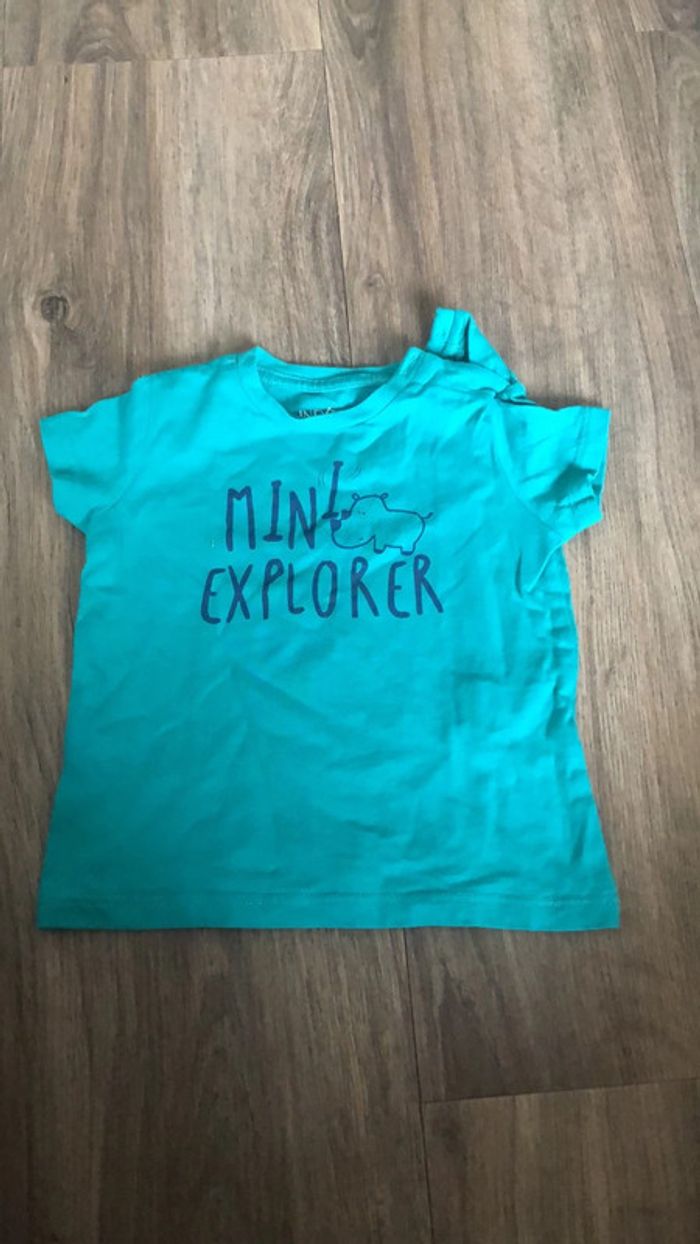 T-shirt 6 mois manches courtes