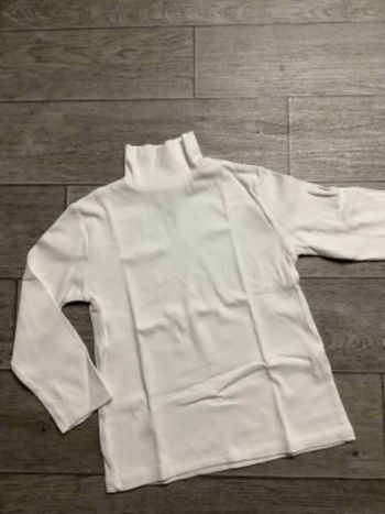 Sous pull blanc Zara 4 ans