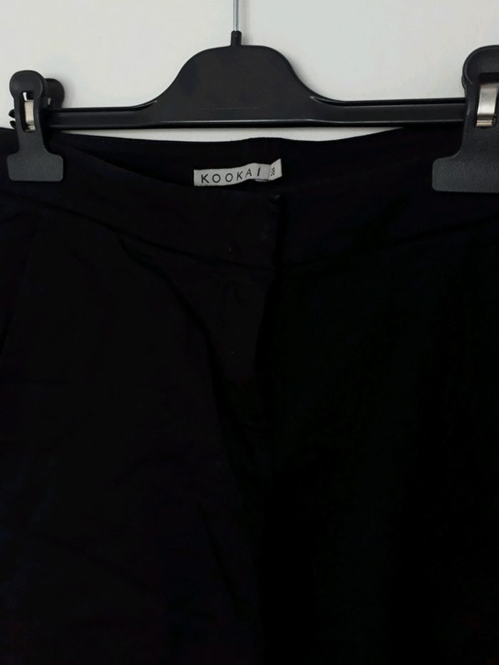 Short bermuda noir Kookai taille 38 - photo numéro 2