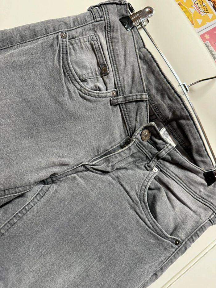 Jeans pantalon skinny gris femme h&m taille 36 - photo numéro 4