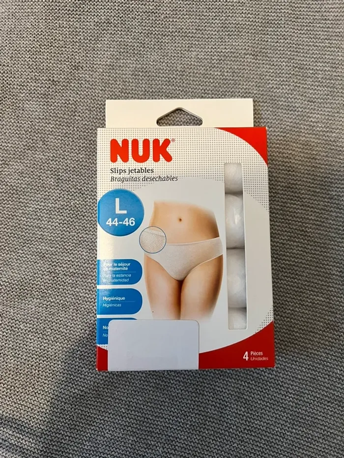 Slip jetable post partum taille L