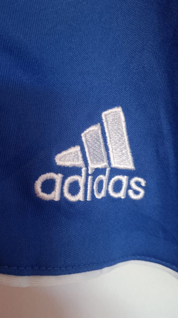 🎯 Short Running / Foot Adidas S – Bleu Électrique - photo numéro 4