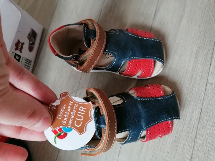 Chaussures été bébé garçon sandales - photo numéro 3