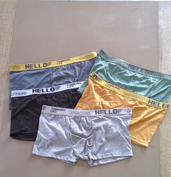 Lot de 5 boxers homme confort – Taille L