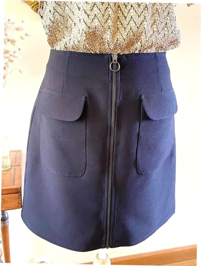 Sublime Jupe Wallis - Style Sixties - Taille 38 (Neuve) - photo numéro 9
