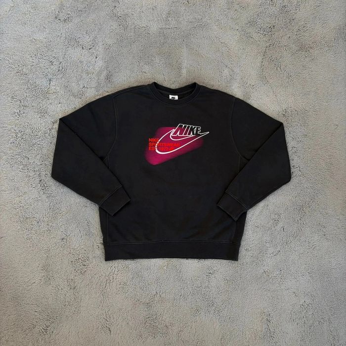 Ensemble Nike Sportswear Club Fleece Gris Fumée Rare Double Logo Taille M - photo numéro 2