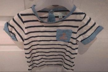 T shirt garçon mes petits cailloux 24 mois