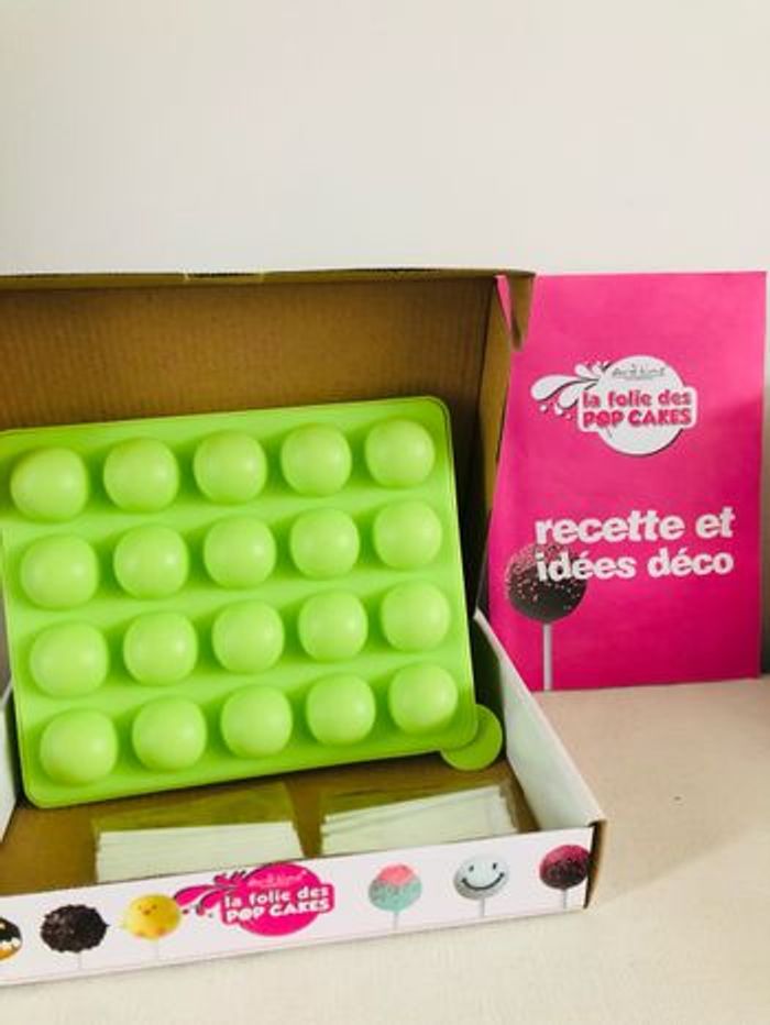 Boîte pop cake moule de cuisson en silicone spécial popcakes - photo numéro 5