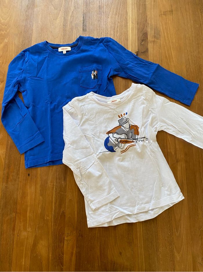 Lot tee shirts manches longues catimini