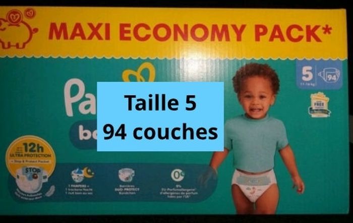 Pampers taille 5