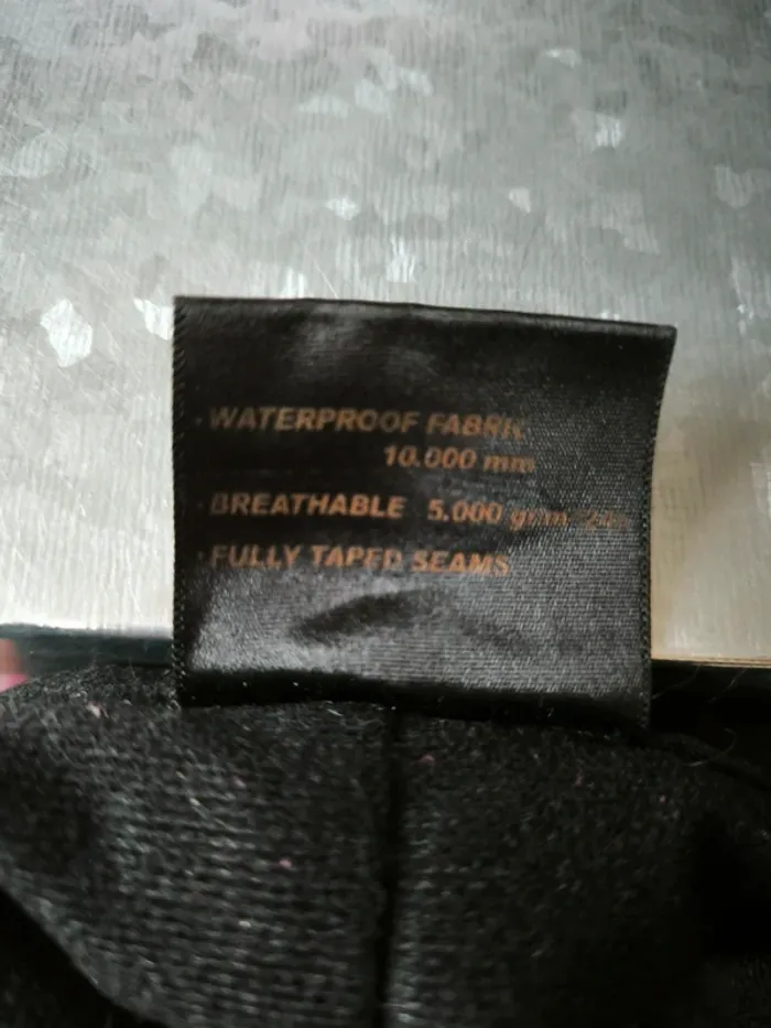 pantalon de ski homme XL 56/58 rodéo sport noir - photo numéro 5