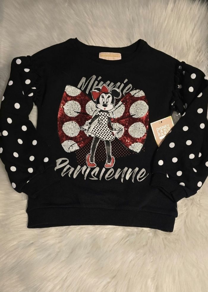 NEUF !!!!(non porté)🏷 💜💜🤩😍superbe sweat 8 ans fille disneyland Paris 💜💜💜🤩😍 - photo numéro 8