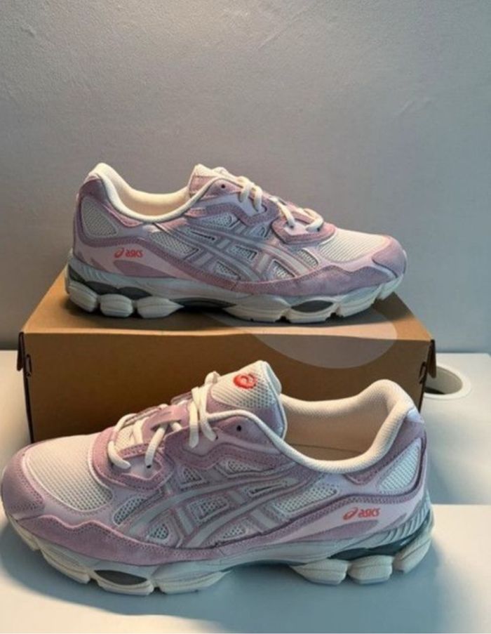 Asics nyc gel cream pink water taille 38 - photo numéro 10