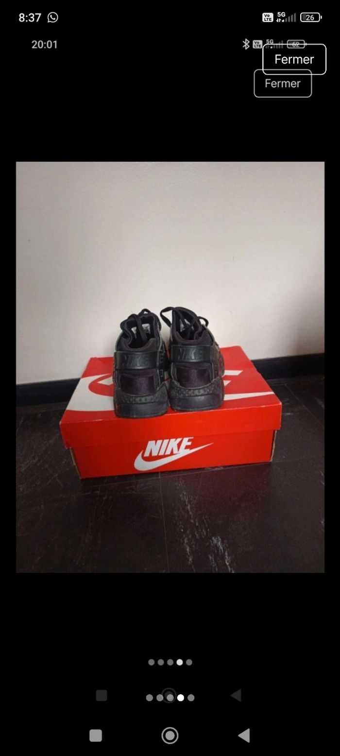 Huarache Nike noir - photo numéro 4