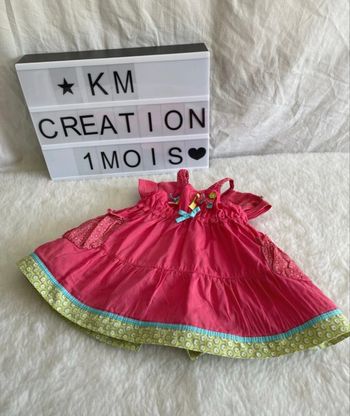 Robe 1 mois catimini