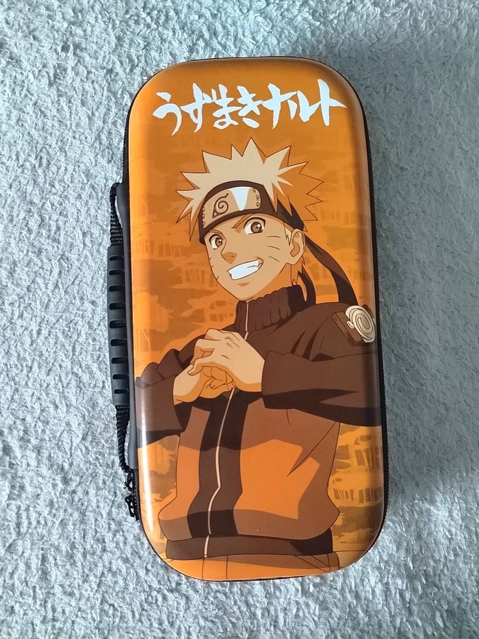 Trousse rigide Naruto Uzumaki pour DS – 12x26 cm – État neuf - photo numéro 2