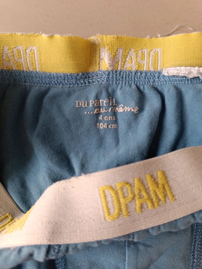 Lot de 3 slips DPAM. Taille 4 ans. - photo numéro 4