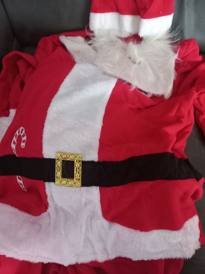 Deguisement père Noël adulte taille L - photo numéro 3