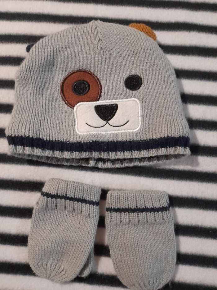 Bonnet + gant garçon