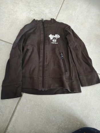 Veste de jogging 4 ans vynil fraise