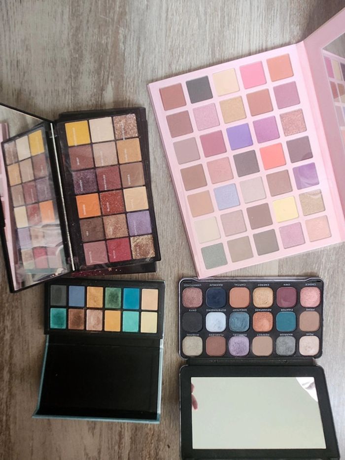 Lot de 4 palettes I heart revolution - photo numéro 3