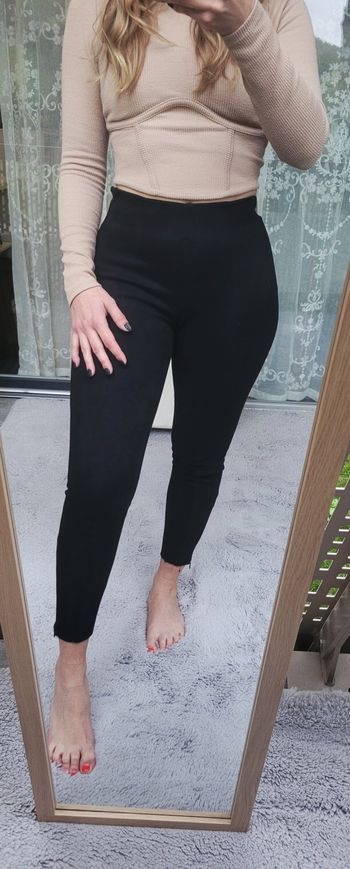 Pantalon Noir Zara