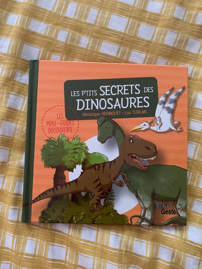 Livre "Les p'tits secrets des dinosaures" / Petit geste - photo numéro 3