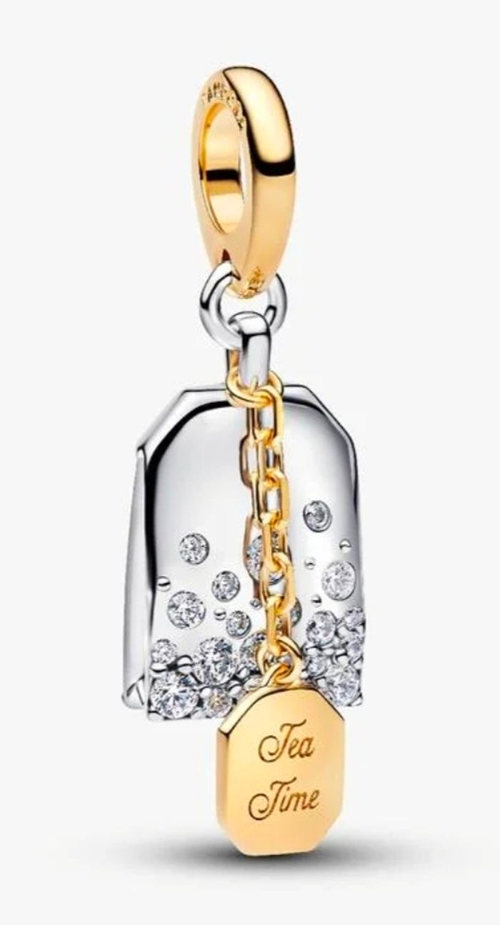 Charm Pendant Bridgerton Sachet de Thé neuf - photo numéro 1