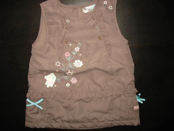 ROBE SM MARRON BÉBÉ FILLE "MISS MELODY BY GÉMO" - 6 MOIS -  n°05