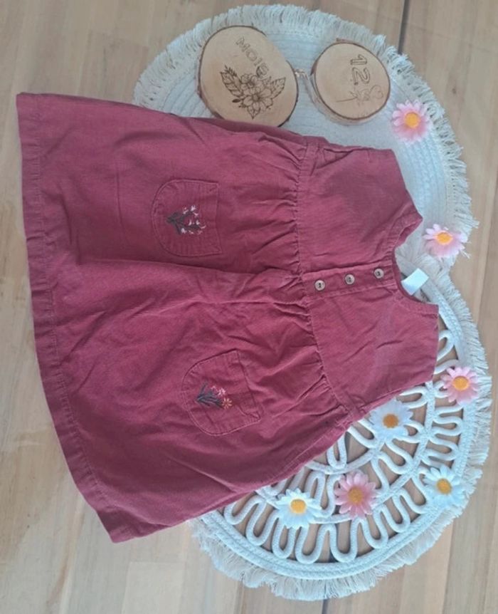 Robe fuchsia 12 mois - photo numéro 2