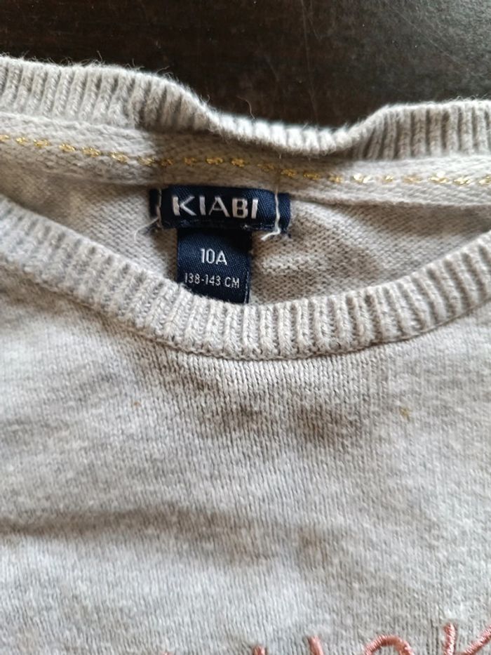 Pull KIABI - Taille 10 ANS - photo numéro 3