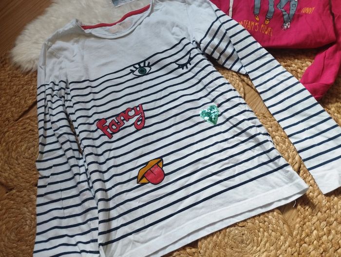Lot t-shirts 10ans in extenso - photo numéro 4