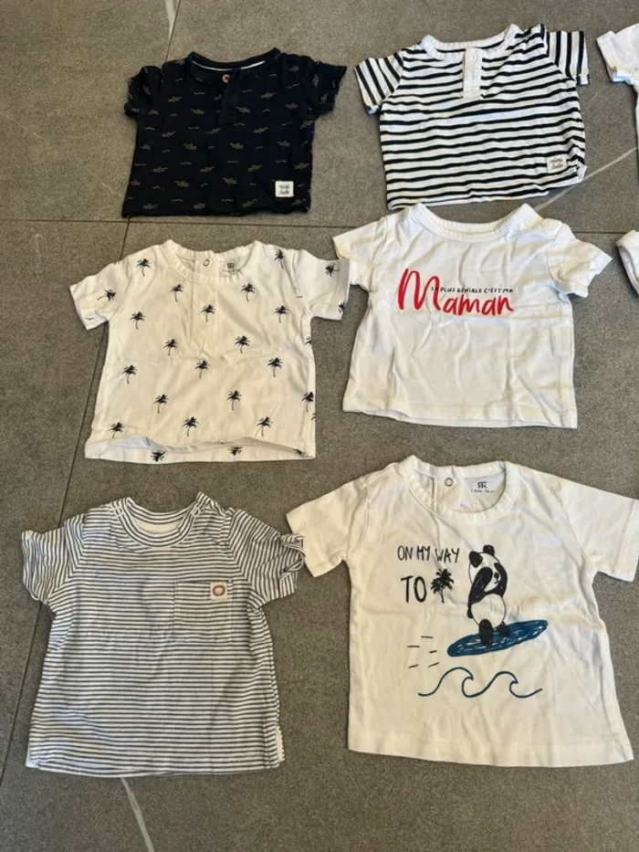 Lot été bébé garçon 1-3 mois - photo numéro 3