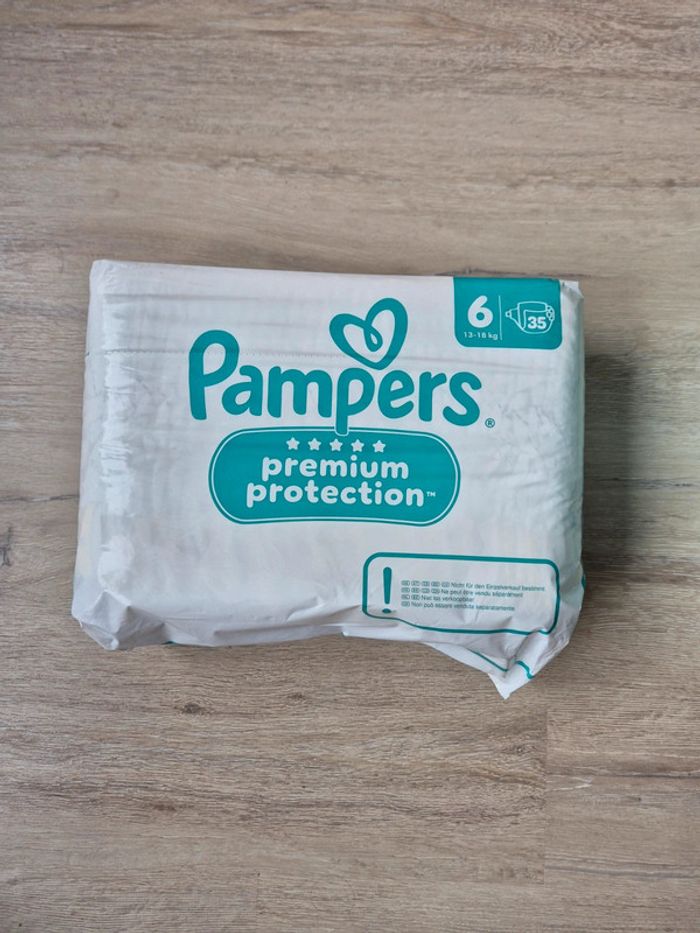 Pampers premium protection taille 6