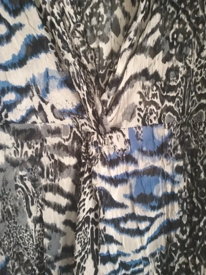 Blouse manches courtes en voile - photo numéro 2