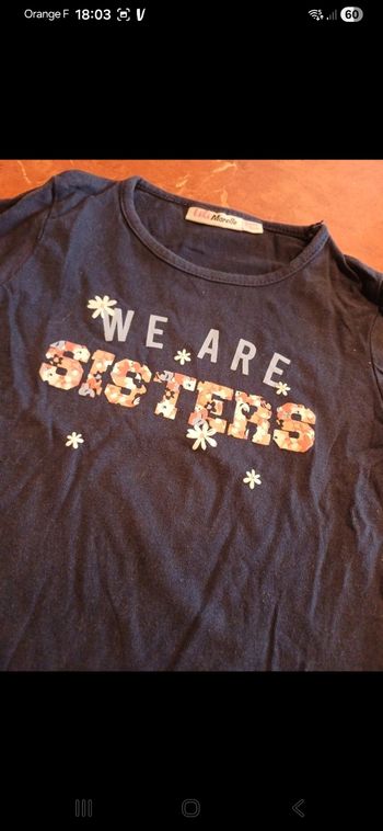 T.shirt fille taille 3 ans